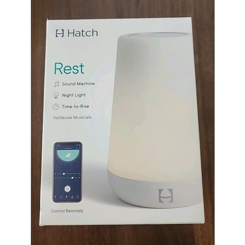 Genuine Hatch Baby Sound Machine and Time-to-Rise Rest Night Light. Gen 1