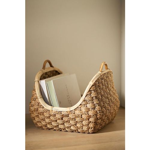 Log Seagrass Basket