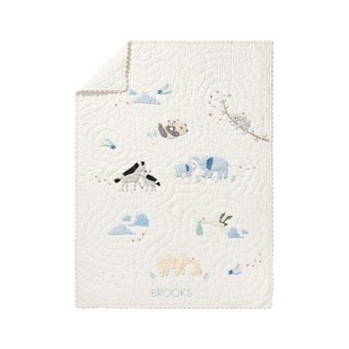 Avery Animals Baby/Toddler Quilt , Multi