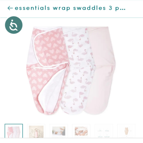 aden + anais swaddle 3-pack