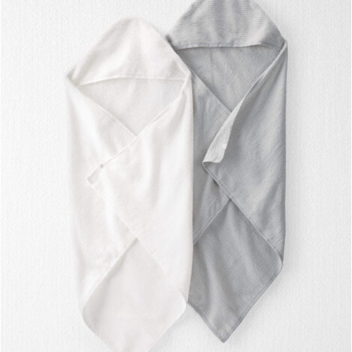 Baby 2-Pack Organic Cotton Towels