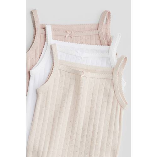 3-PACK SLEEVELESS BODYSUITS