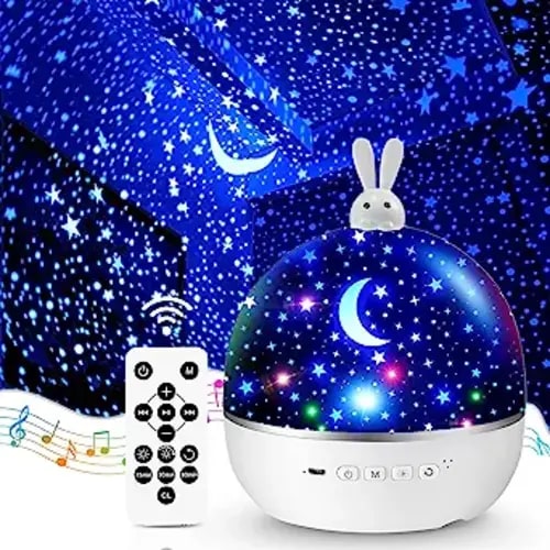 One Fire Night Light Kids,96 Lighting Modes Star Projector Lights for  Bedroom, 360°Rotating+6 Films Baby Night Light Projector,Rechargeable  Sensory Lights for Room Decor,Star Projector Kids Baby Gift : :  Lighting