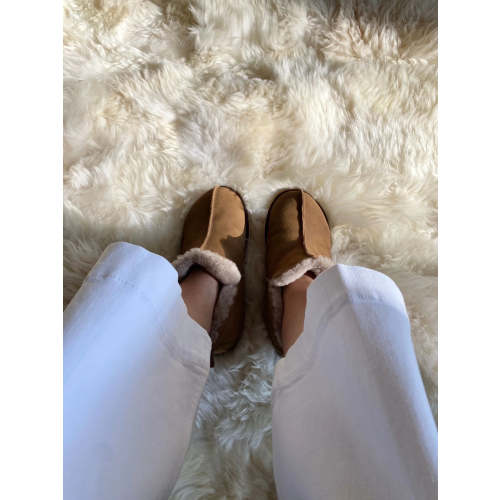 Extra Roomy Genuine Sheepskin Slipper– East Perry