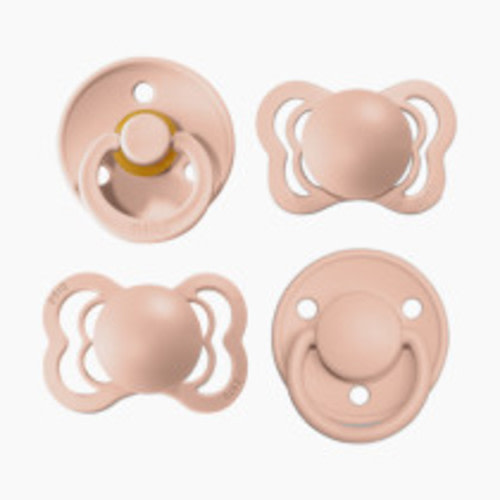 BIBS Try-it Pacifier Collection - Blush, 0-6 Months