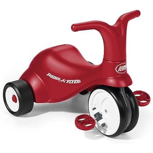 Radio Flyer Scoot 2 Pedal Ride on Bike, Ride On Toy for Ages 1-3