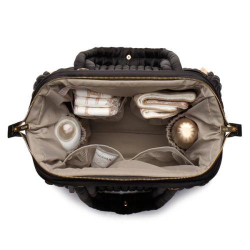 Paige Carryall Black diaper bag