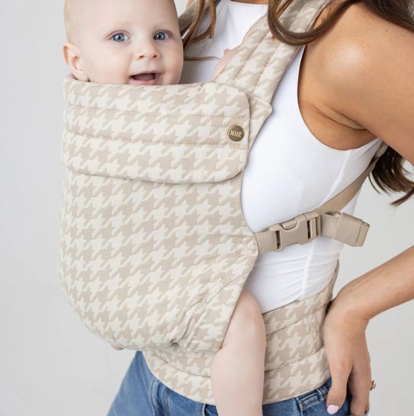 The Monarch Baby Carrier - Houndstooth – Mabē