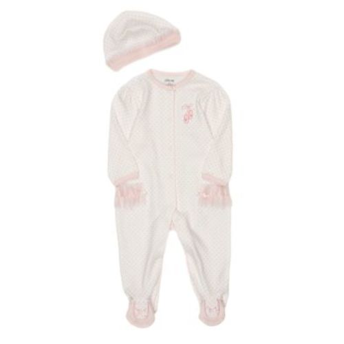 Newborn Girl Ballerina Footie