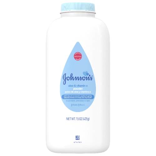 Johnsons Baby Powder With Aloe And Vitamin E, 15 oz