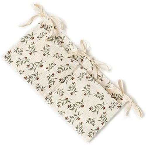 Baby Bedside Storage Bag With 2 Pockets - Lightweight Hanging Organizer for Diapers, Pacifiers & More