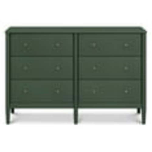 DaVinci Frem 6-Drawer Dresser in Forest Green