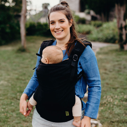 Boba X Soft Structured Baby Carrier - Black Beauty