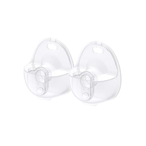 Amazon.com : eufy Original Milk Container (2-Pack) for Wearable Breast Pump E20/S1/S1 Pro, BPA-Free Reusable Breast Pump Container Collects Up to 5 oz (150 ml) Each : Baby