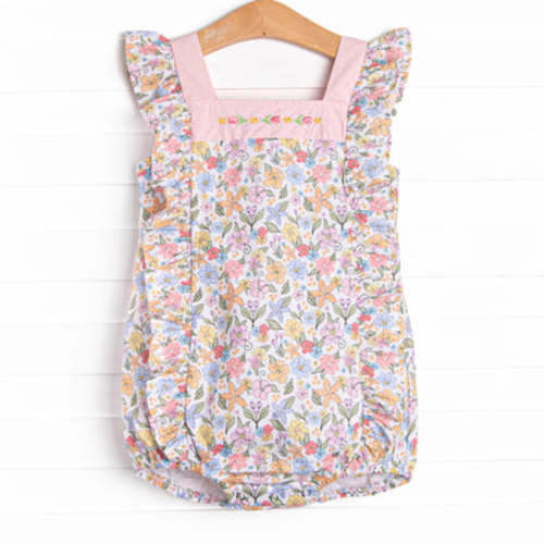 Abundant Blooms Embroidered Bubble, Pink – Stitchy Fish