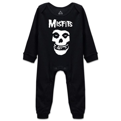 DOQOSESHY Cute Misfits Baby Climbing 0-24 Months Bodysuit Unisex Breathable Toddler Rompers