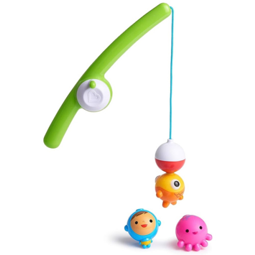 Munchkin® Fishin'™ Magnetic Baby and Toddler Bath Toy, 4pc Set