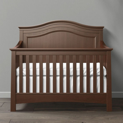 Silva Serena Convertible Crib in Nocello - Bambi Baby Store