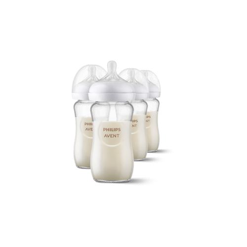Glass Natural Response Baby Bottle