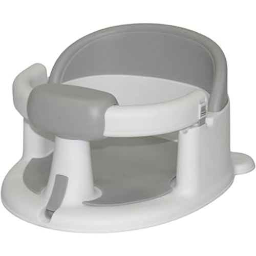 Baby Bath Seat for Babies 6 Months & Up with Floating Temperature Device as Gift, Bath Seats for Babies Sitting Up Non Slip Design + Strong Suction Cups, Toddler & Infant Shower Seats, Baby Tub Seat
