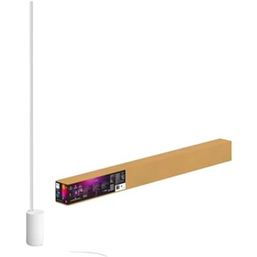 Philips Hue Signe Smart Floor Lamp, White - White and Color Ambiance LED Color-Changing Light - 1 Pack - Indoor - Control with Hue App - Works with Alexa, Google Assistant, and Apple Homekit
