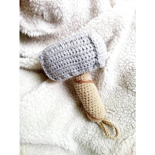 Hammer of Thor Crochet Rattle 1 Pc Newborn Viking Gift - Etsy