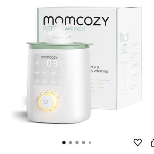 Amazon.com : Momcozy Retain Nutrients Bottle Warmer, 9-in-1 Baby Bottle Warmer with Night Light, Accurate Temperature to Preserve Fullest Nutrients in Breast Milk, Bottle Warmers for All Bottles : Baby