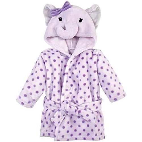 Hudson Baby Unisex Baby Plush Animal Face Bathrobe
