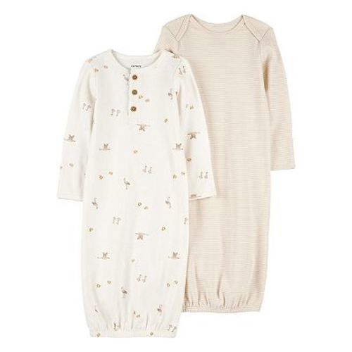 Baby Carter's 2-pk. Long Sleeve Sleeper Gown Set