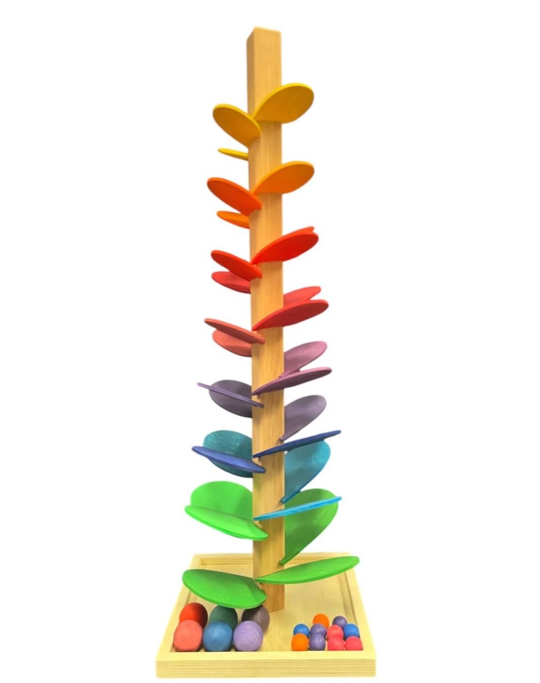 Green Elephant Home and Toys Pre-assembled Marble Run – EasyTot