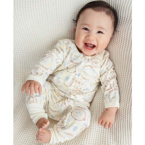 Babies' Footless 2-Way Zip Growsuit