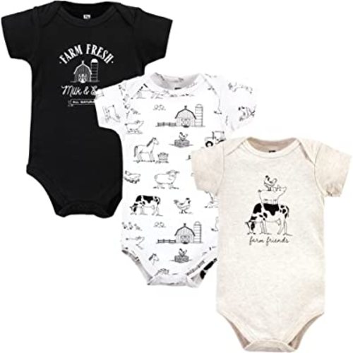 Hudson Baby Baby Cotton Bodysuits