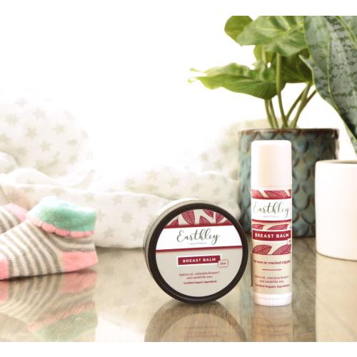 Earthley Breast Balm Herbal Salve (Soothe Sore Nipples)
