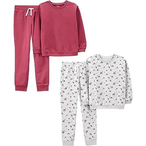 Simple Joys by Carter's girls 4-piece Playwear Set