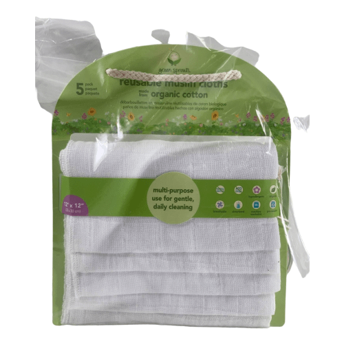 Green Sprouts Reusable Cloth Inserts, 5 Pack