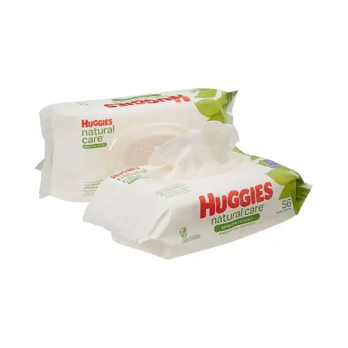 Baby Wipes, Huggies Natural Care Sensitive Baby Diaper Wipes, Unscented, Hypoallergenic, 1 Flip-Top Packs (56 Wipes Total)
