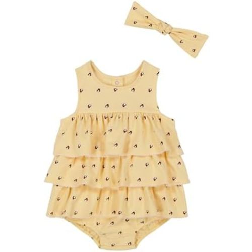 Tommy Hilfiger Baby Girls Sunsuit With Headband
