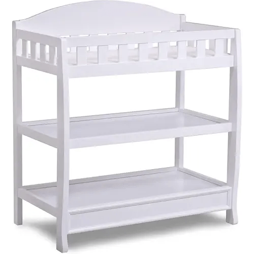 Delta Children Infant Changing Table with Pad, White