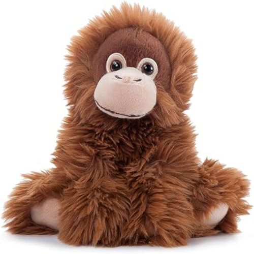 The Petting Zoo Female Orangutan Stuffed Animal Plushie, Wild Onez, 9 in
