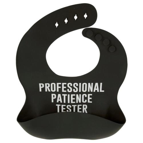 Patience Tester Silicone Bib