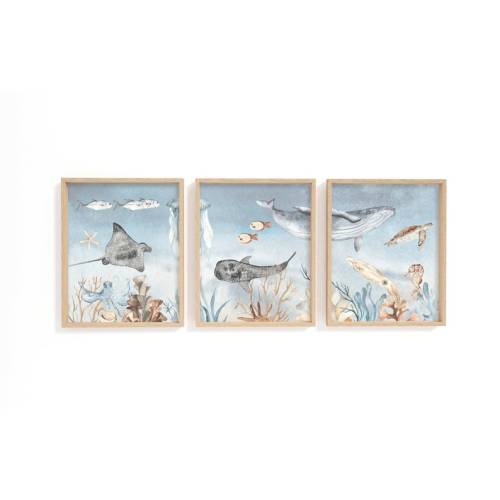 Ocean Nursery Wall Art Under the Sea Nursery Print - Etsy