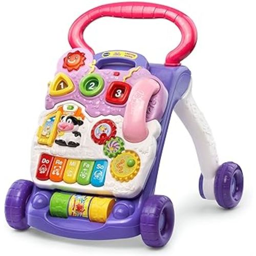 VTech Sit-to-Stand Learning Walker (Frustration Free Packaging), Lavender (Amazon Exclusive)