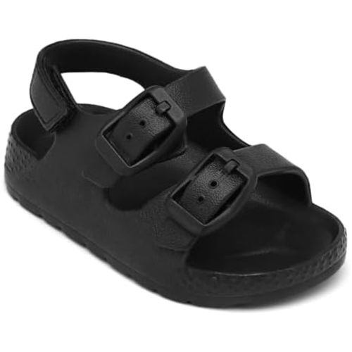 ChayChax Toddler Boys Girls Double Buckle Sandals Children's Adjustable Back Strap Water Sandal