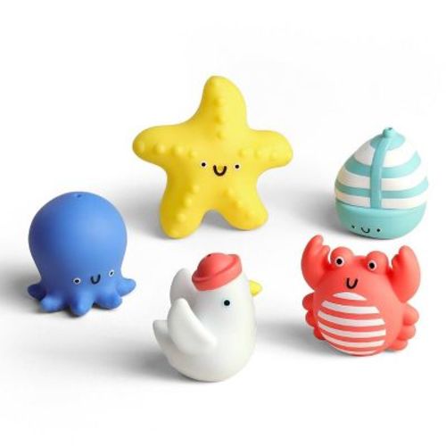 Itzy Ritzy Bath Puppets - Nautical - 5pk