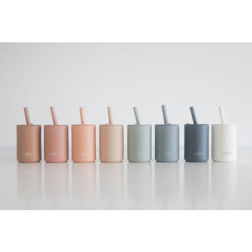The Saturday Baby Silicone Straw Cup