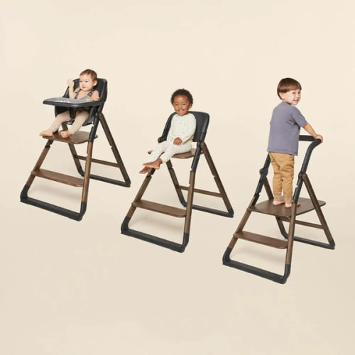 Ergobaby 3-In-1 Evolve High Chair: Dark Wood