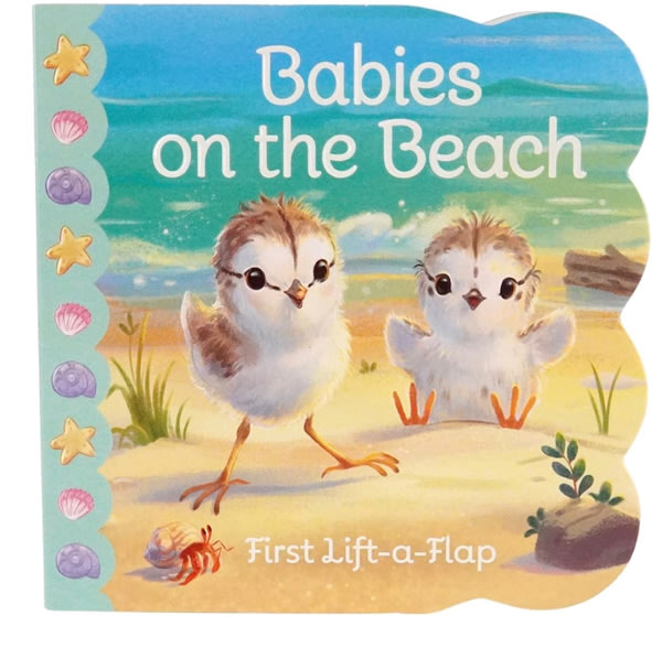 Babies on the Beach - A First Lift-a-Flap Board Book for Babies and Toddlers (Babies Love)