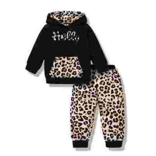 Younger Tree Toddler Baby Girl Kid Fall Winter Long Sleeve Hoodies Sweatshirt Clothes Set for 18-24 Months