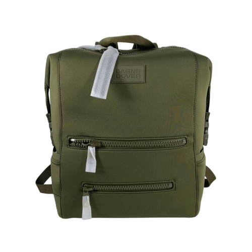 Dagne Dover Indi Diaper Backpack Large, Dark Moss