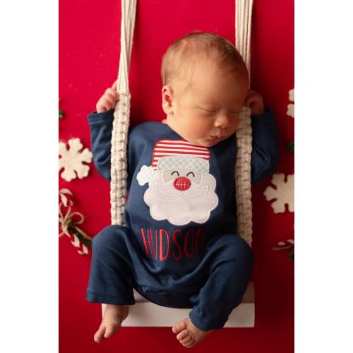 Personalized Christmas Shirt, Kids Christmas outfit, Boys Christmas Shirt, Girls monogrammed Christmas romper, sk creations, sibling, santa